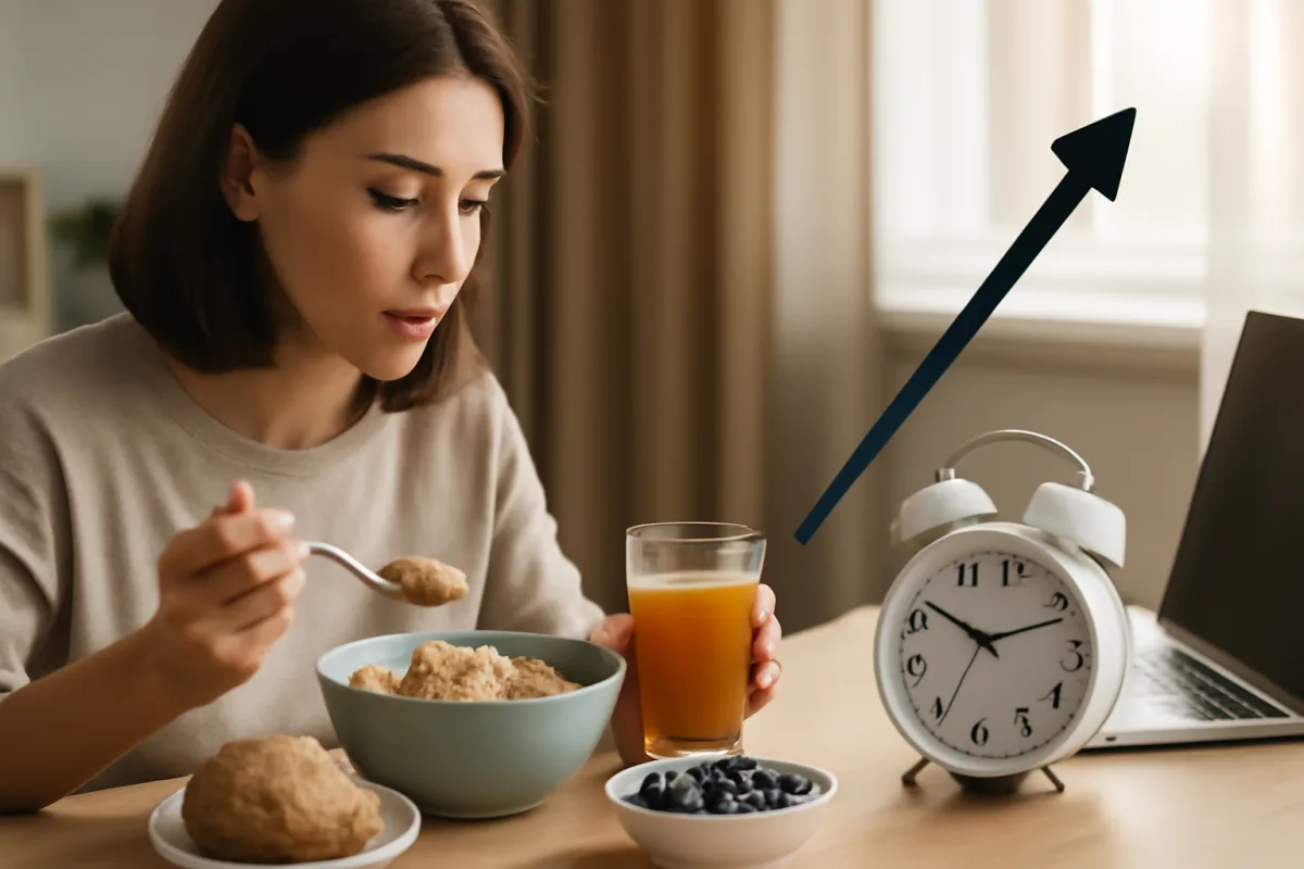 Colazione ideale per energia costante: evita il calo di concentrazione a metà mattina