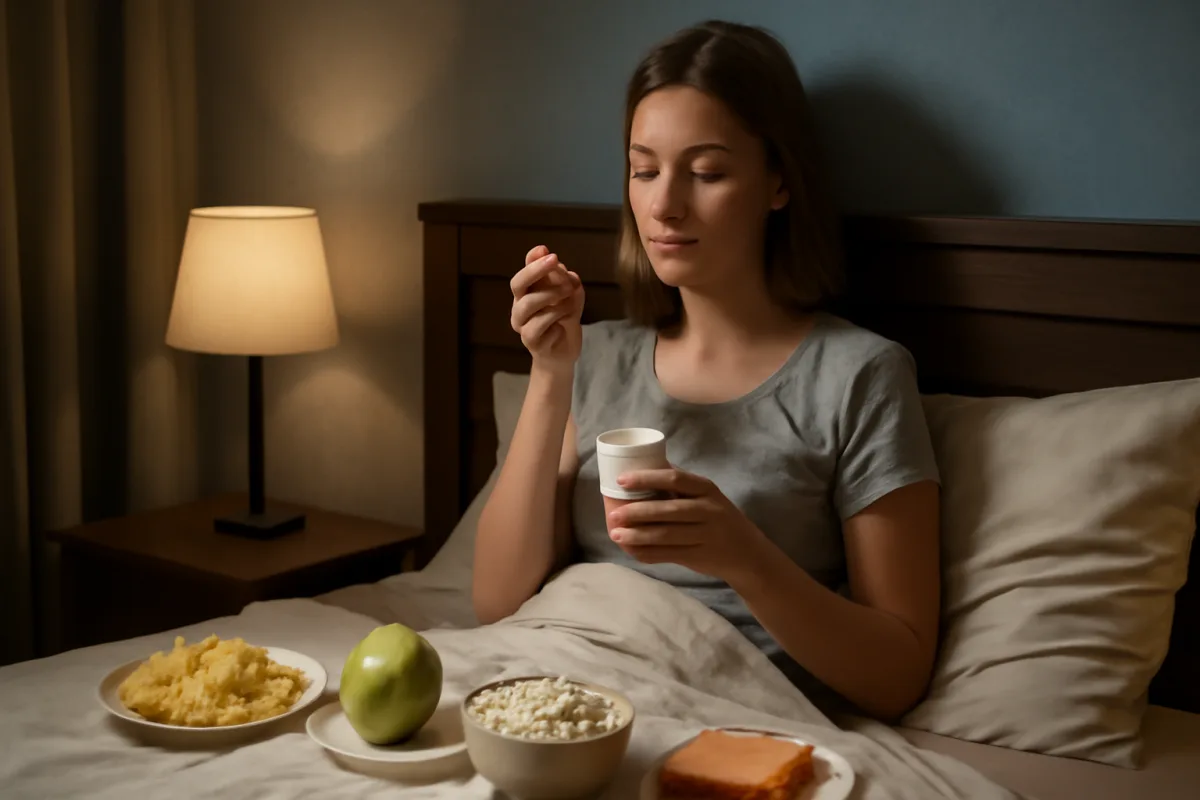 Spuntini serali: quale scegliere per non disturbare il sonno e sentirsi leggeri al risveglio