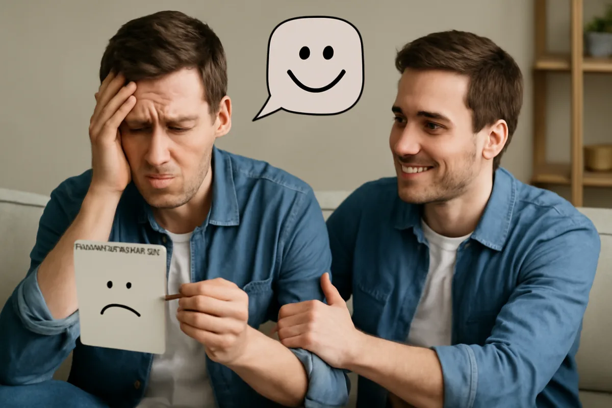 Correggere il dialogo interiore negativo: tecniche concrete per tornare amici di se stessi