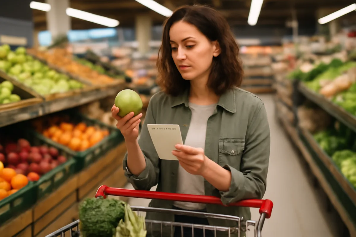 Alimentazione consapevole durante la spesa: la strategia che ti aiuta a scegliere meglio senza stress